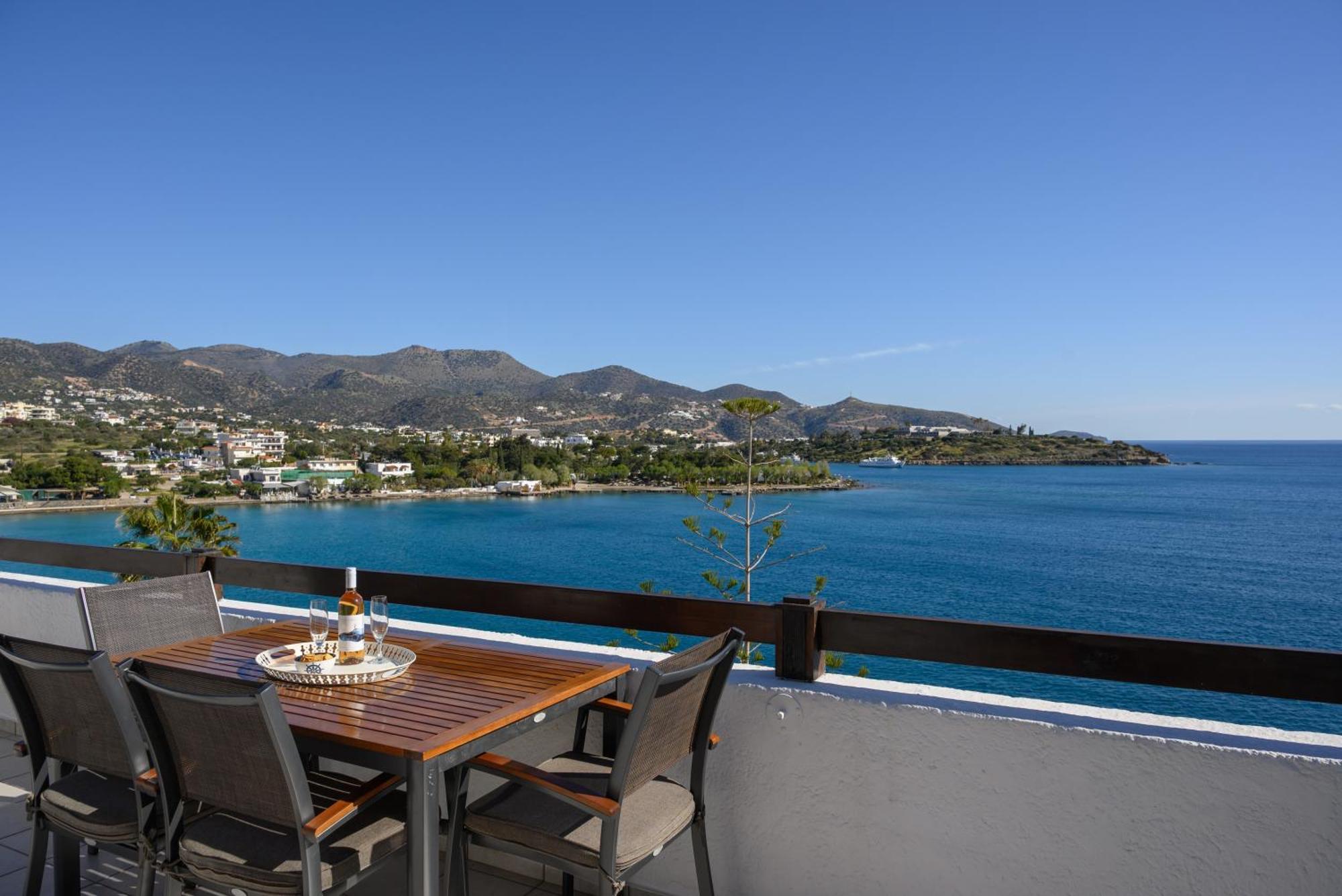 Horizon Central Apartment Amazing View Ágios Nikolaos Exterior foto